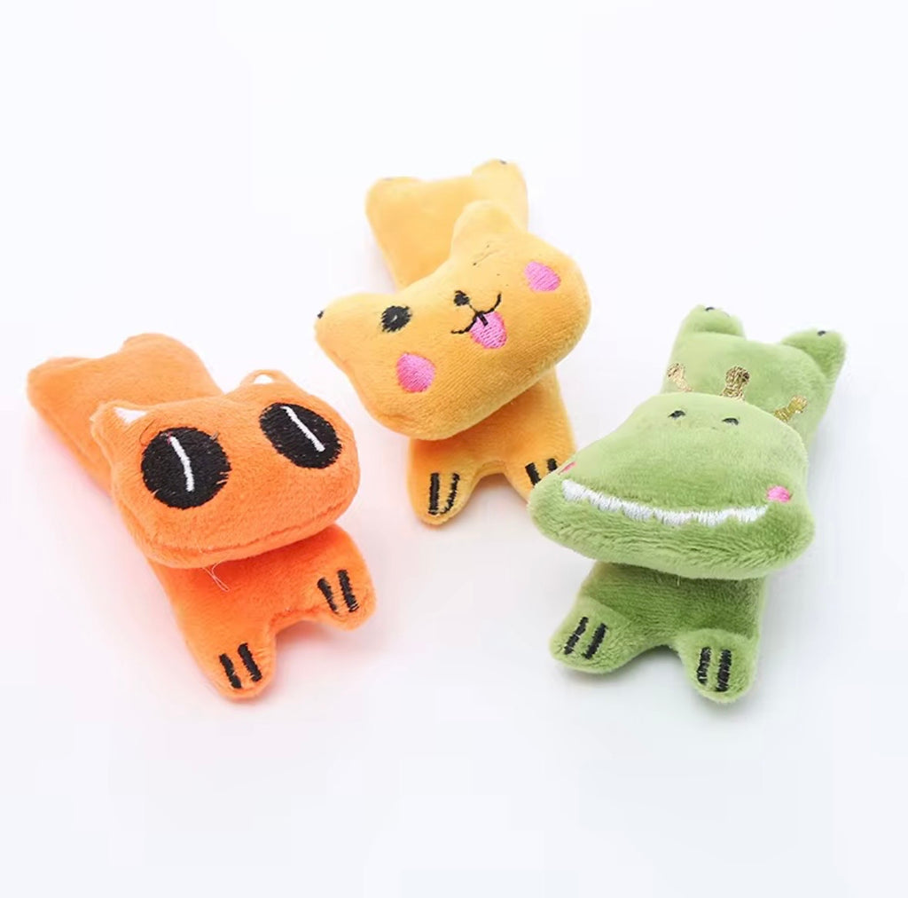 interactive catnip plush toys designed for chewing and interactive play