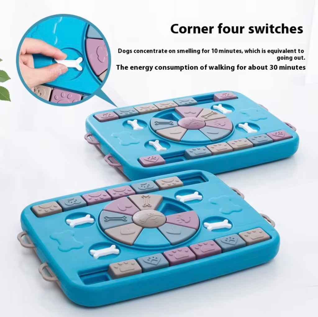 interactive dog puzzle toys designed for mental stimulation and slow feeding