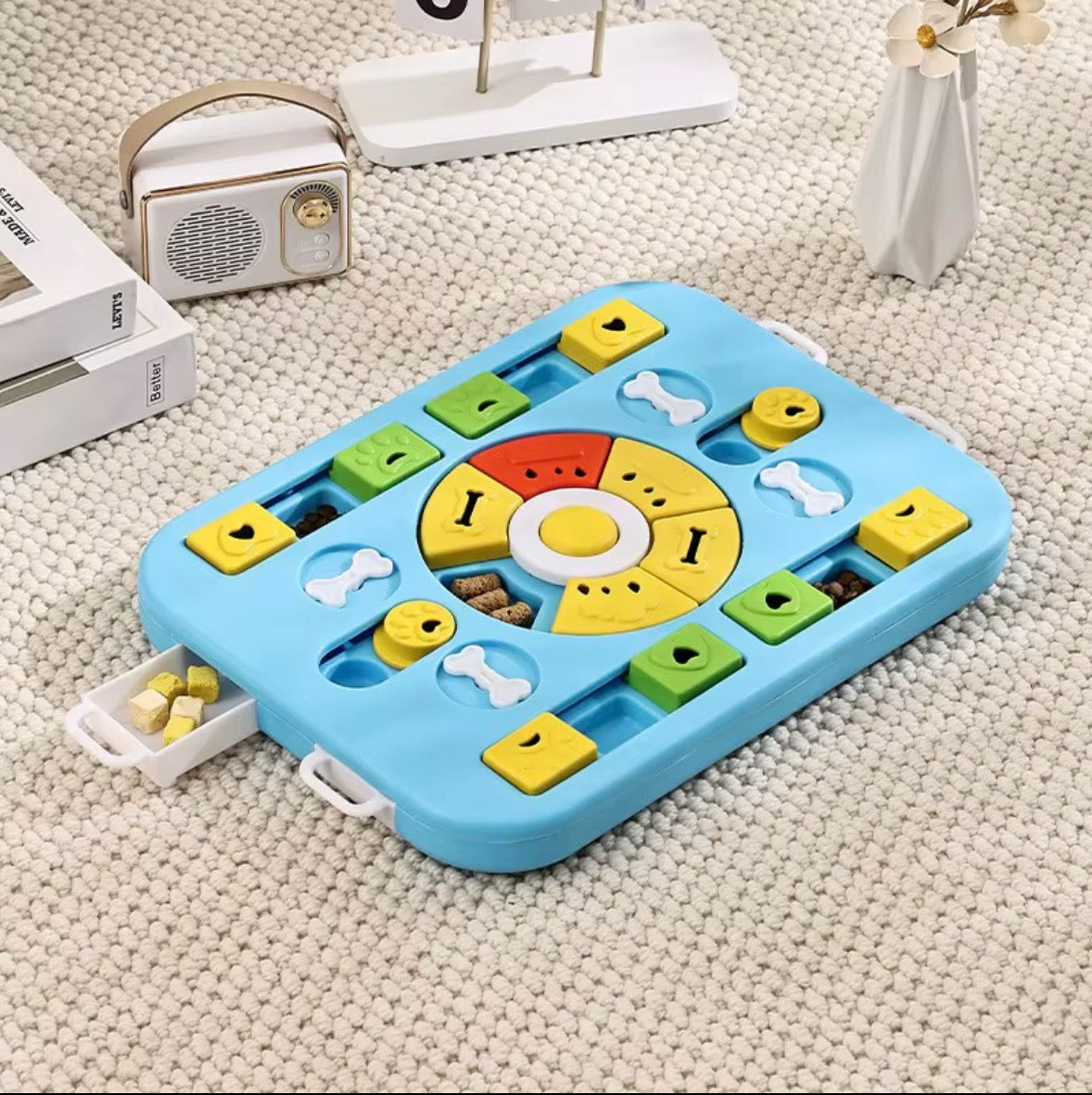 interactive dog puzzle toys designed for mental stimulation and slow feeding