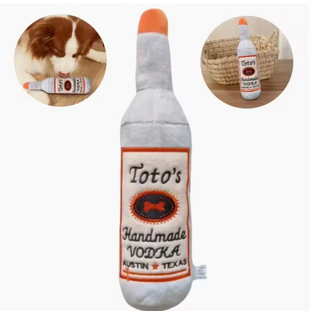 Huxley & Kent Toto's Pawdka plush dog toy.