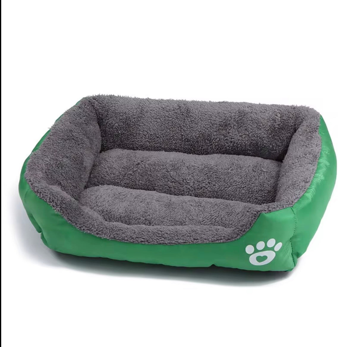a tiger print pet sofa with a raised edge for comfort